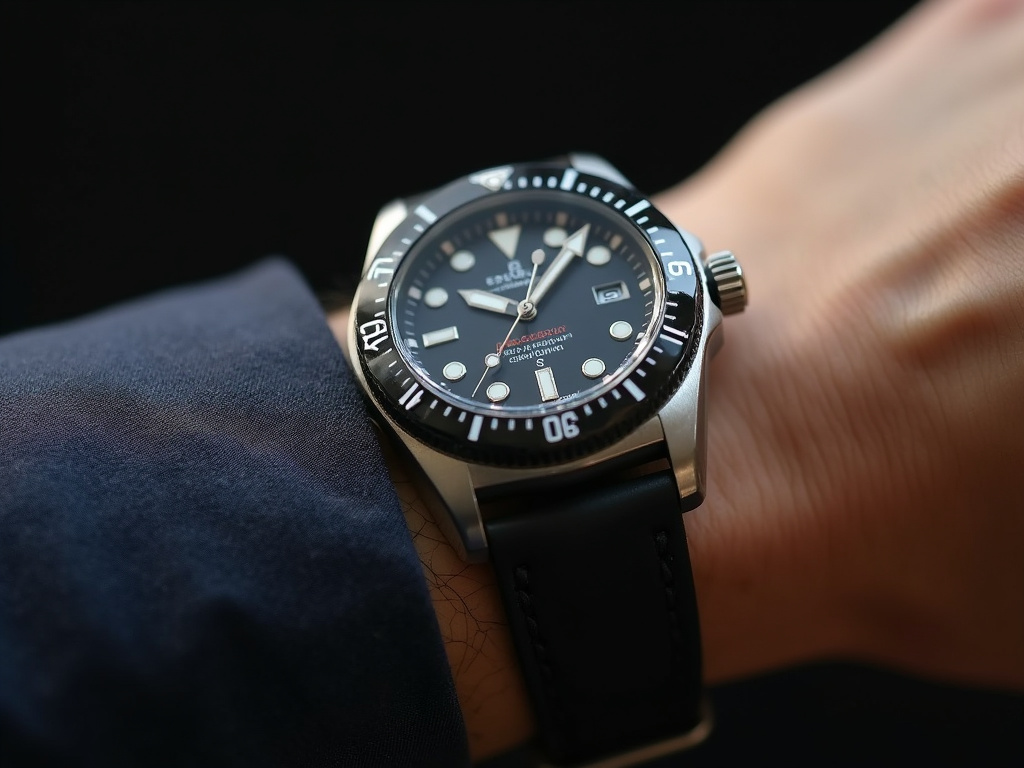 Wristwatch close up — hublot watches