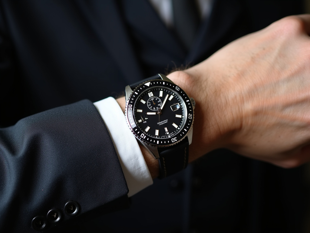 Wristwatch close up — iwc schaffhausen watches