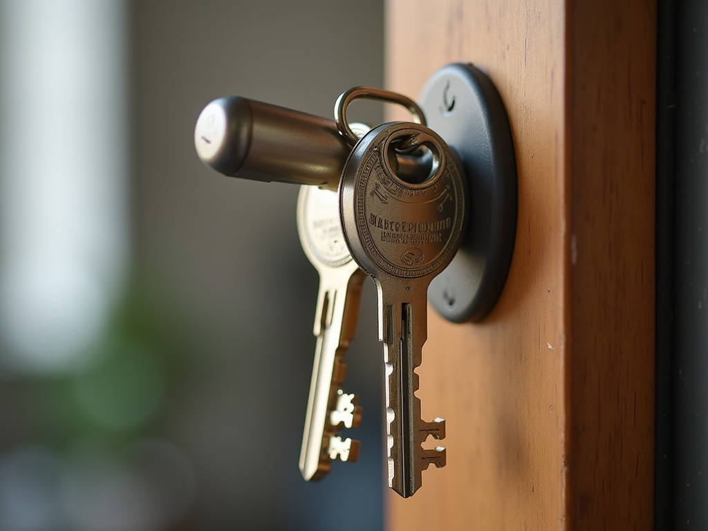 Apartment keys — student living in Tucson