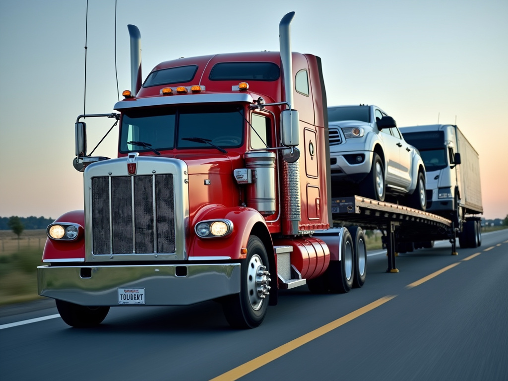 Auto transport truck — car shipping Louisiana