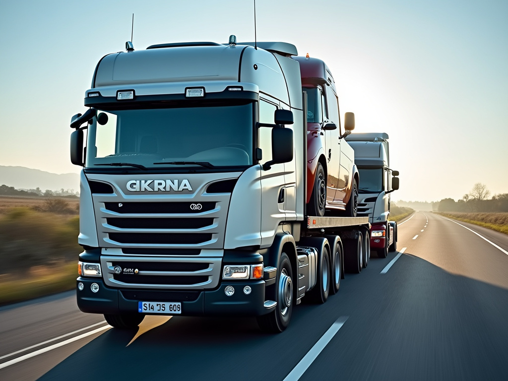Auto transport truck — car shipping Massachusetts