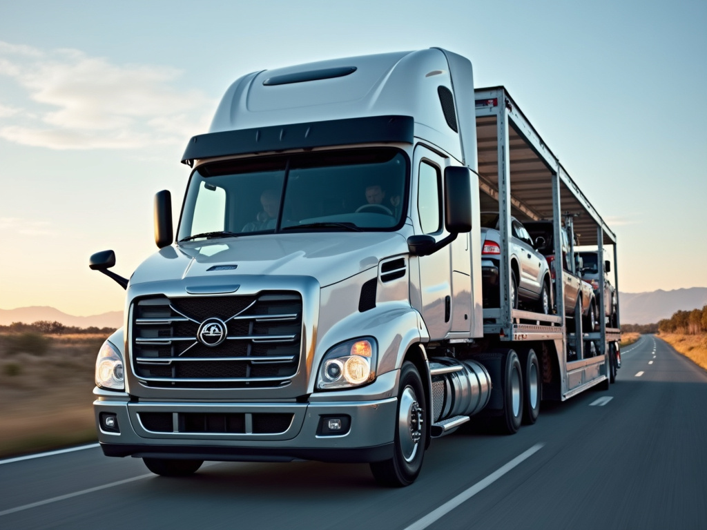 Auto transport truck — car shipping Nevada