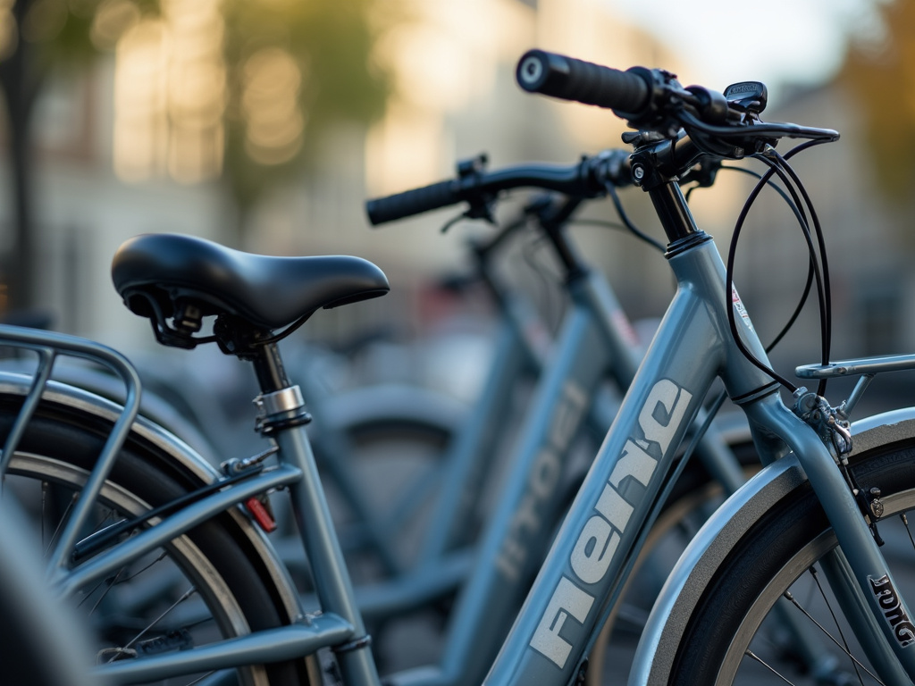 Bicycle rack — student living in Tucson