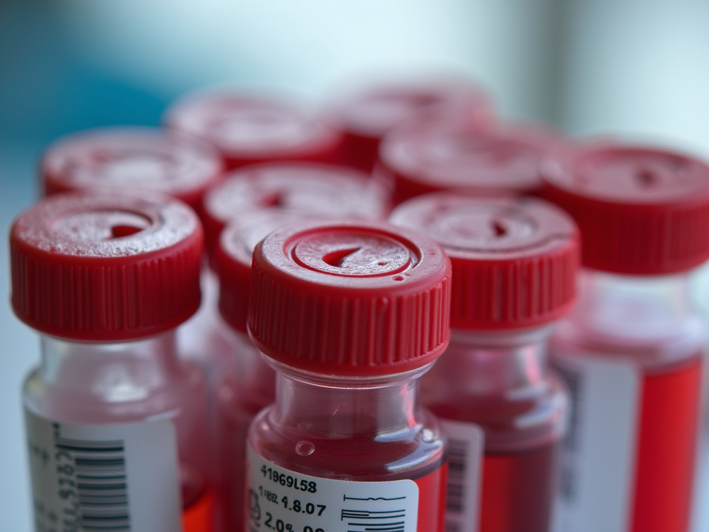 Blood sample vials — food sensitivity testing austin