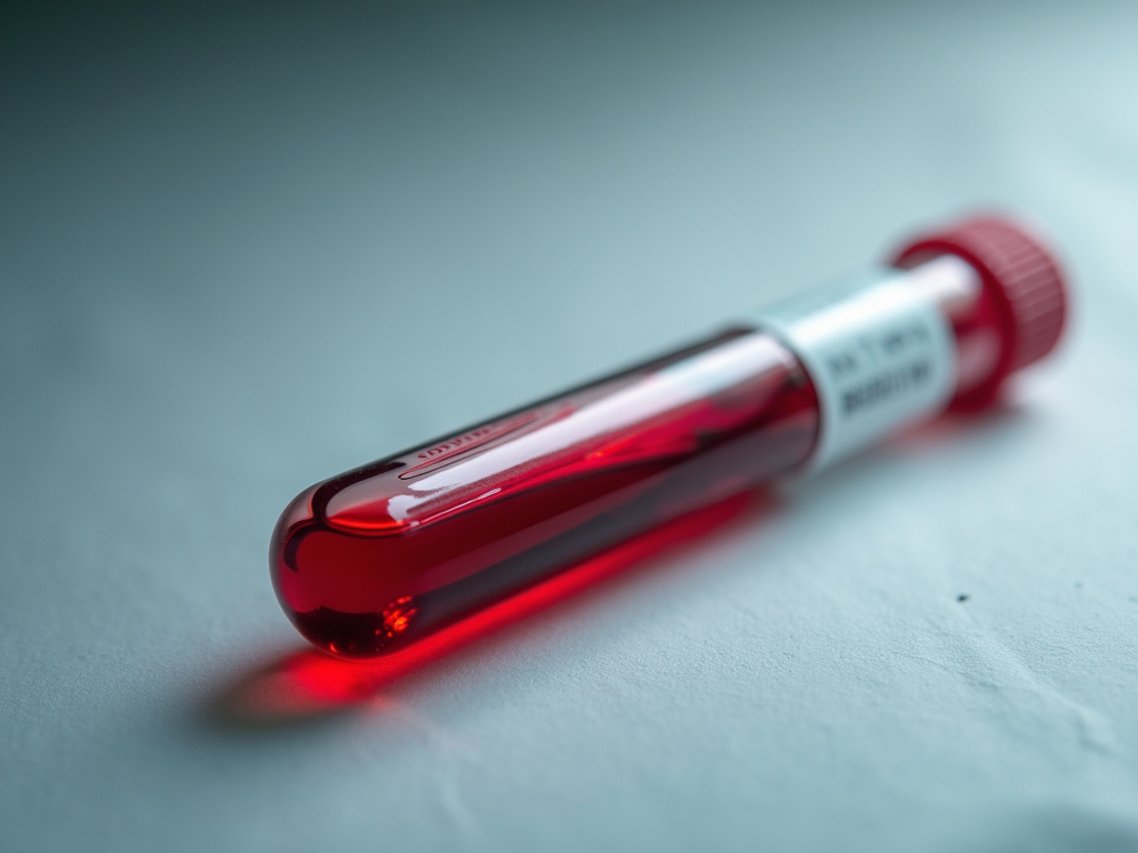 Blood test vial — thyroid specialist austin