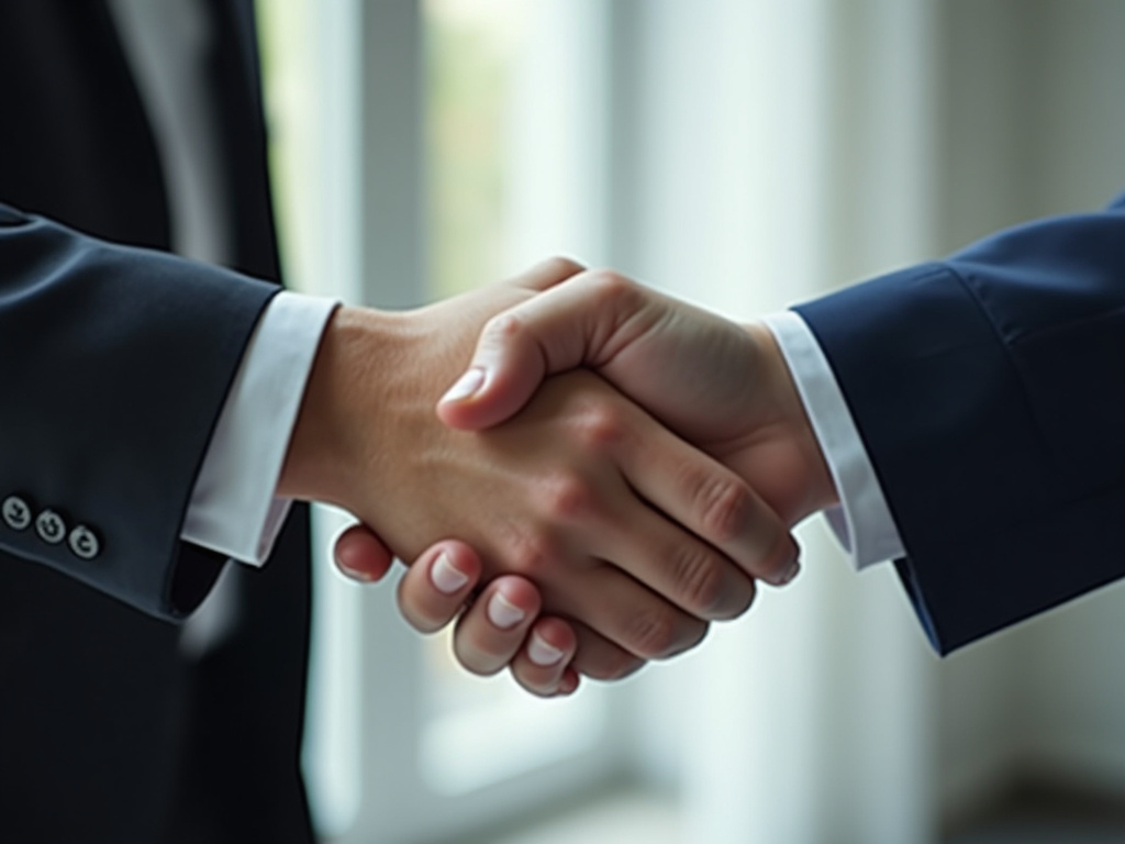 Business handshake — BlckPanda case studies