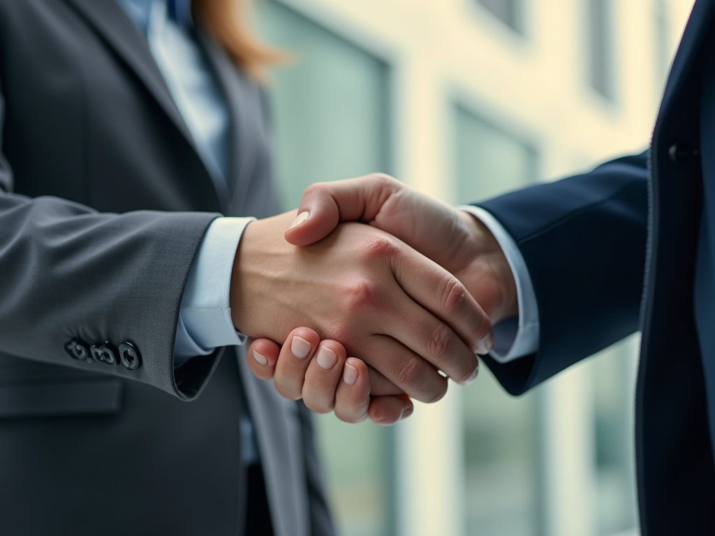 Business handshake — BlckPanda case studies