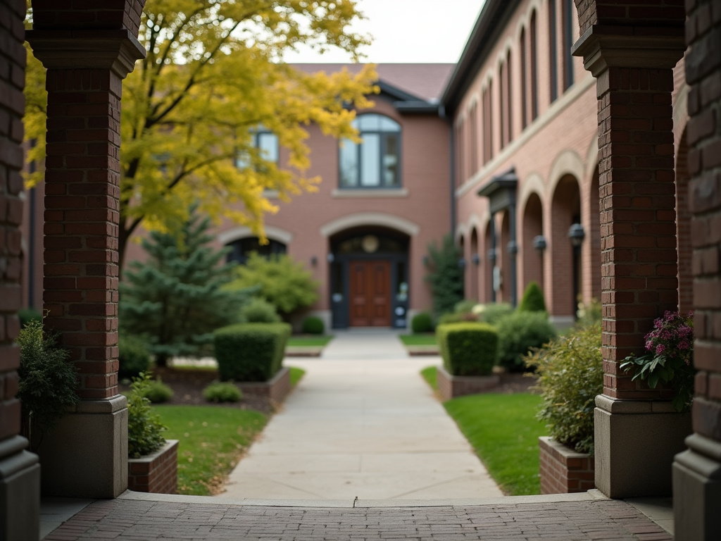 Campus courtyard — student living in Tucson