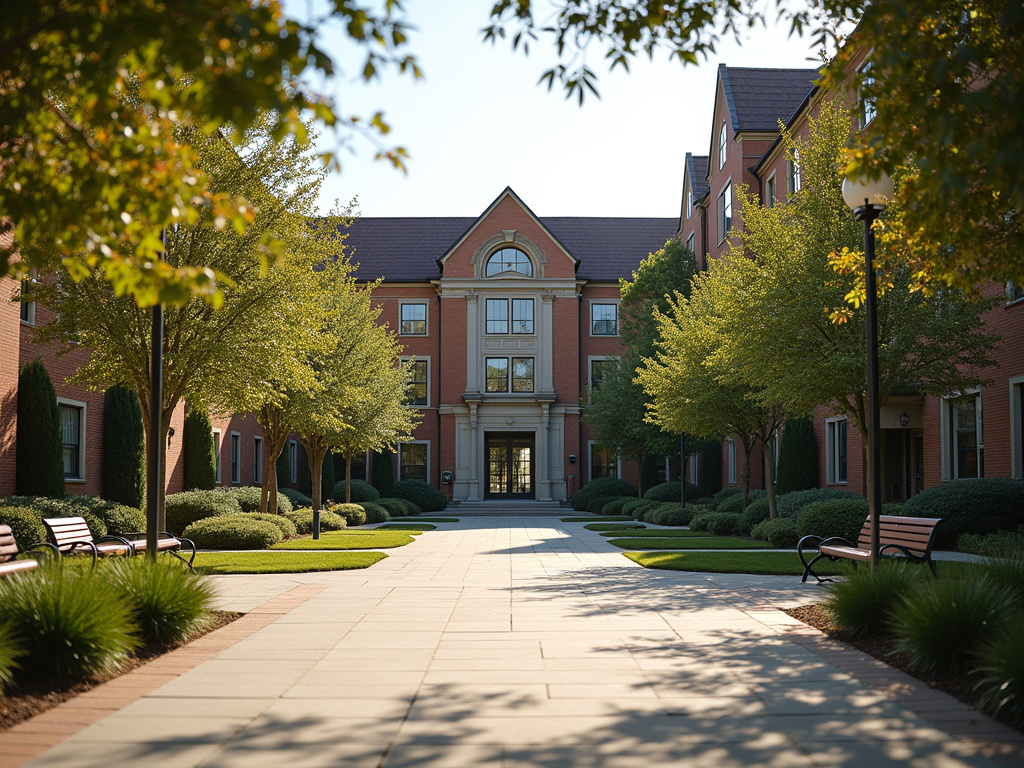 Campus courtyard — student living in Tucson