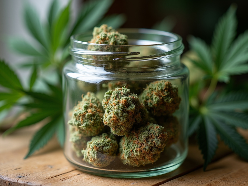 Cannabis jar — cannabis dispensary Holden Maine