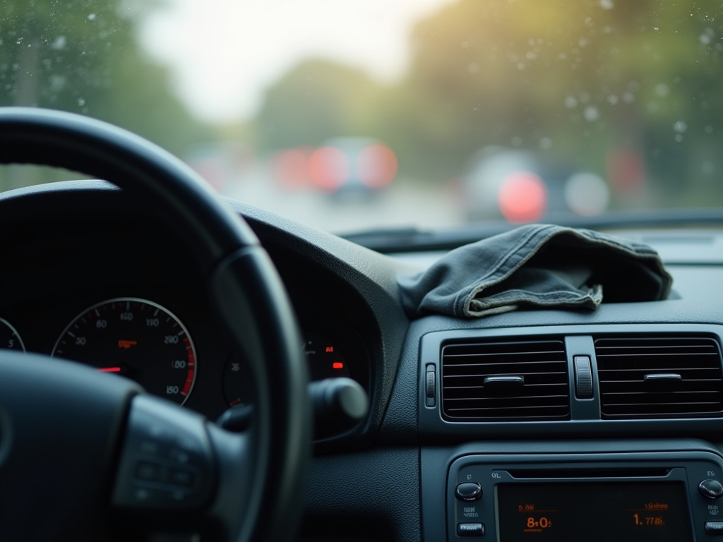 Car crash dashboard — rideshare accident lawyer phoenix