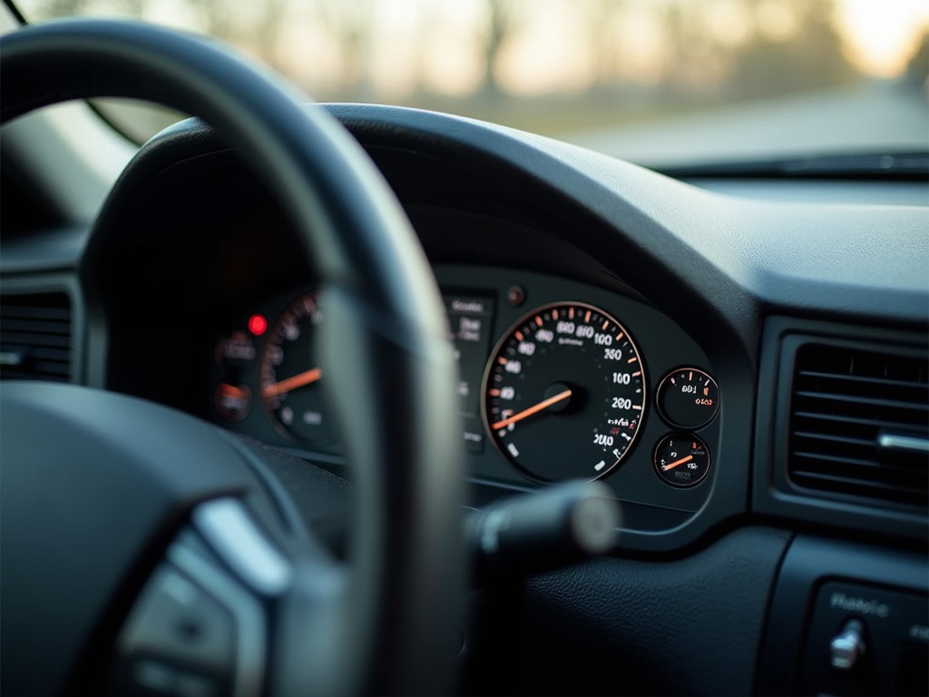 Car crash dashboard — rideshare accident lawyer phoenix