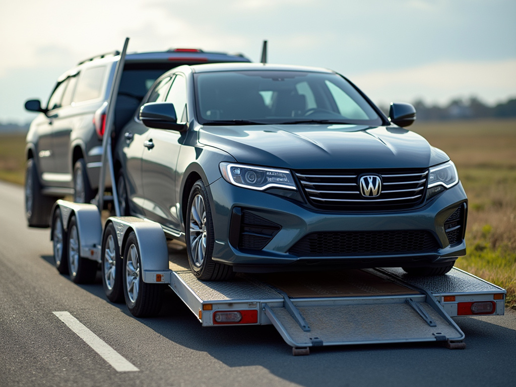 Car hauler trailer — car shipping Ohio
