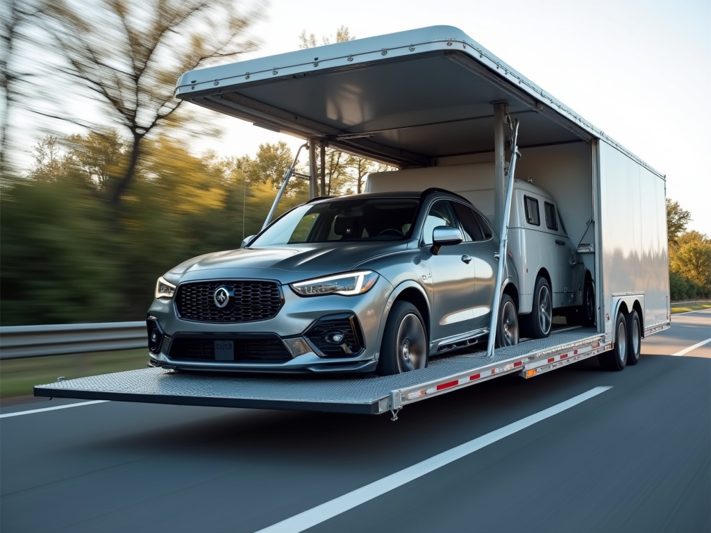 Car hauler trailer — door to door car shipping