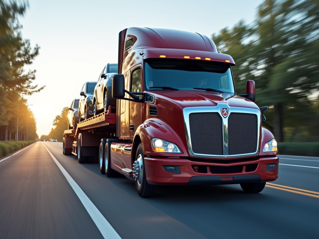 Car hauler truck — car shipping Tennessee