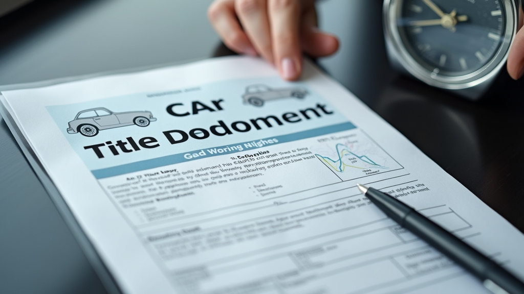 Title Loans Washington: Understand, Apply, Weigh Risks & Benefits