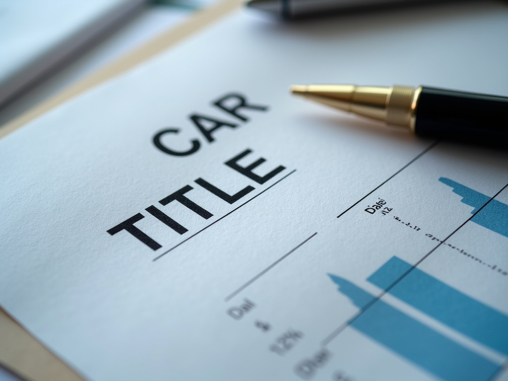 Car title document — Wisconsin title loans