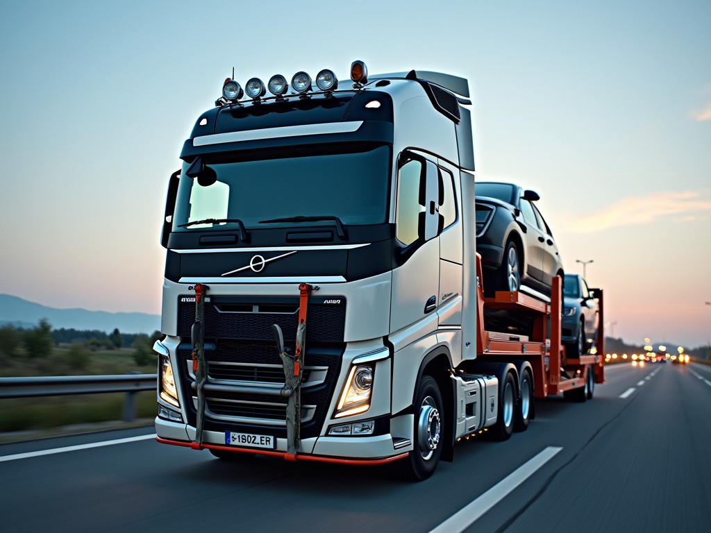 Car transport truck — car shipping Nevada