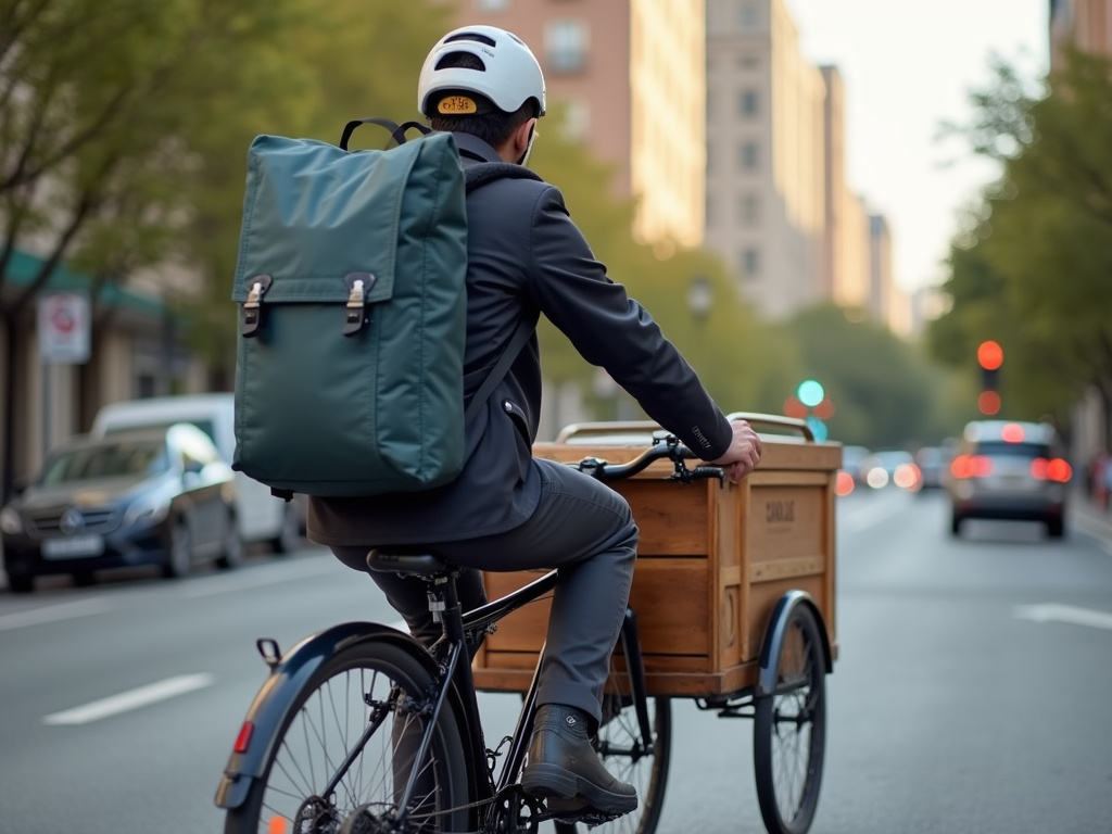 Cargo bike delivery — eco-friendly moving