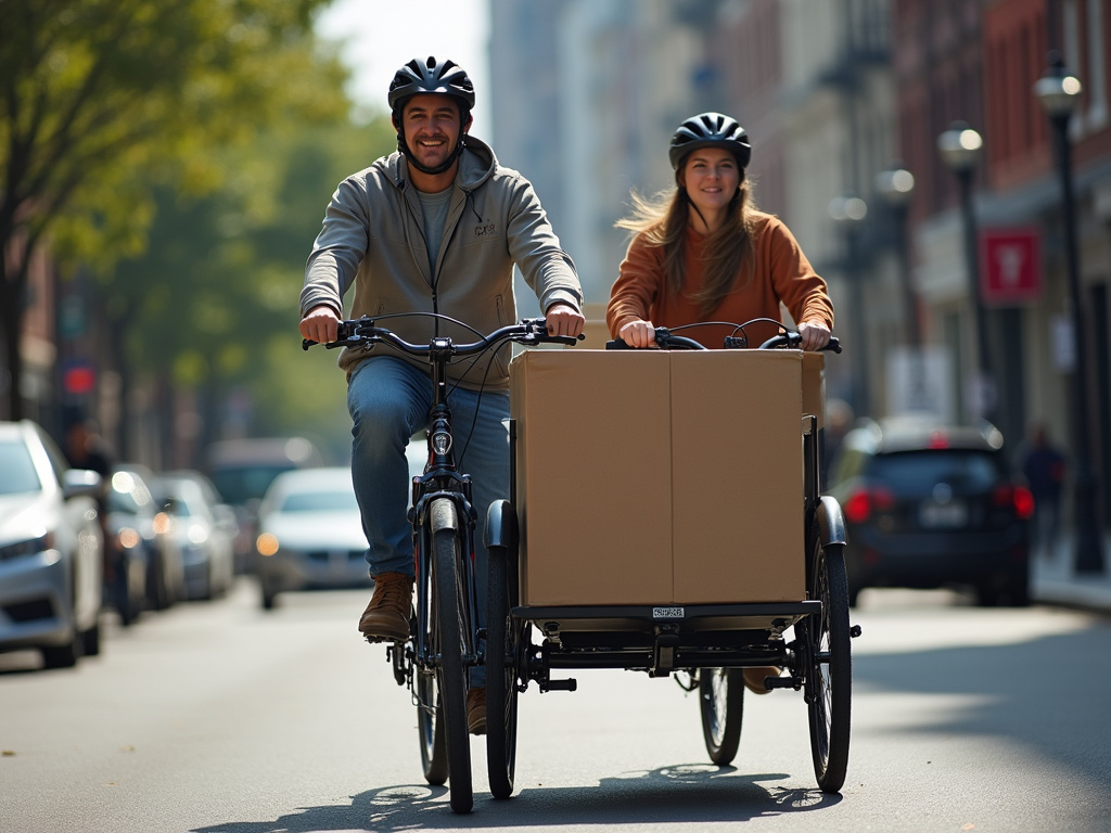 Cargo bike delivery — eco-friendly moving