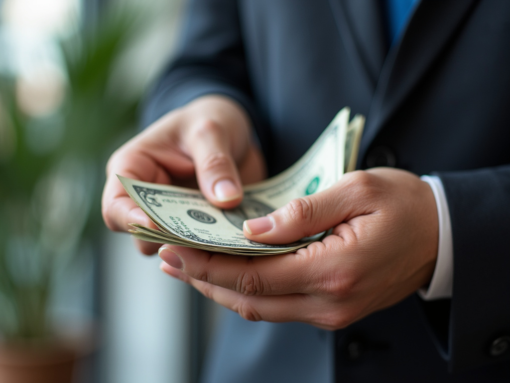 Cash handed over — title loans idaho