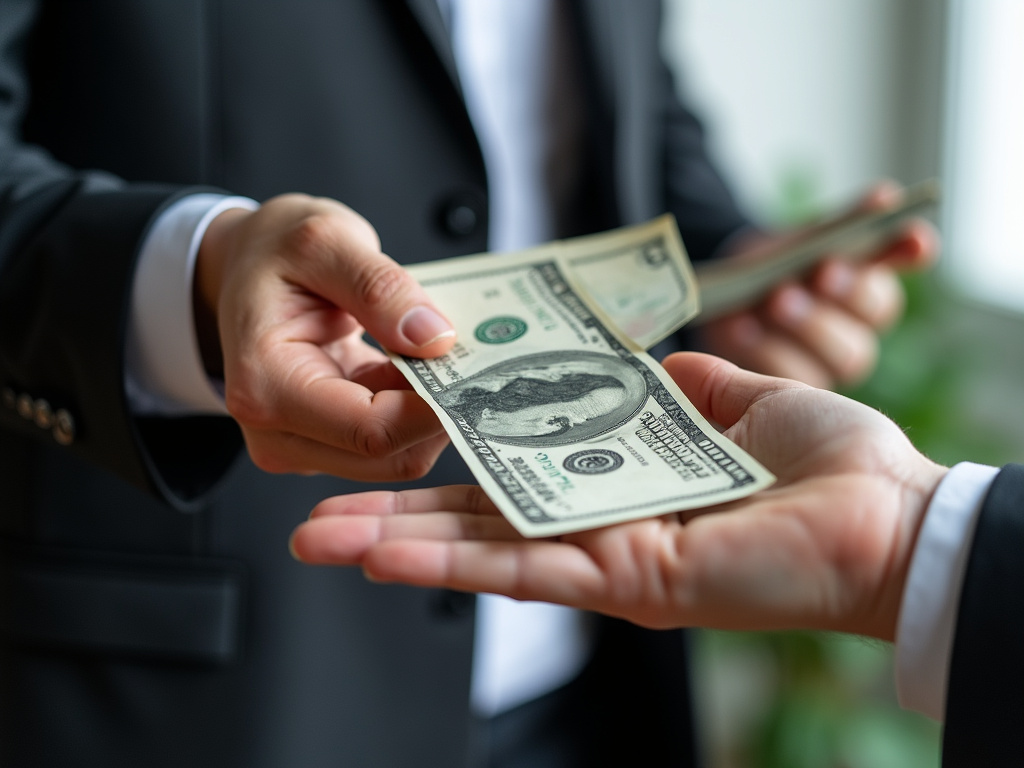 Cash handed over — title loans idaho