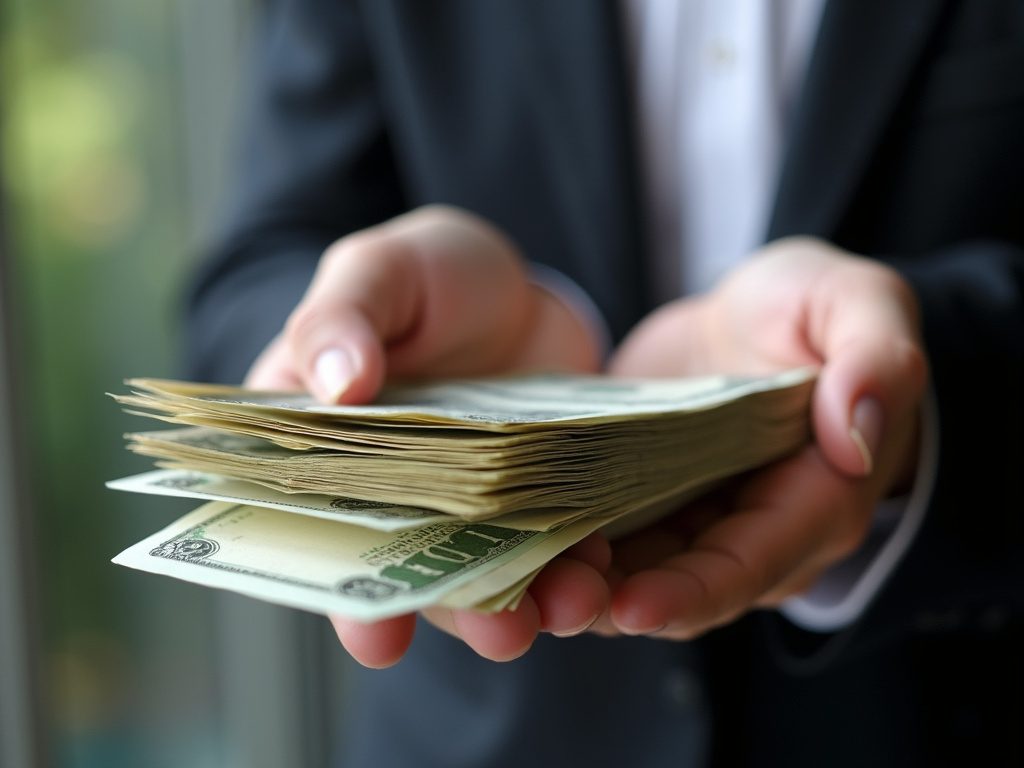 Cash handed over — title loans massachusetts