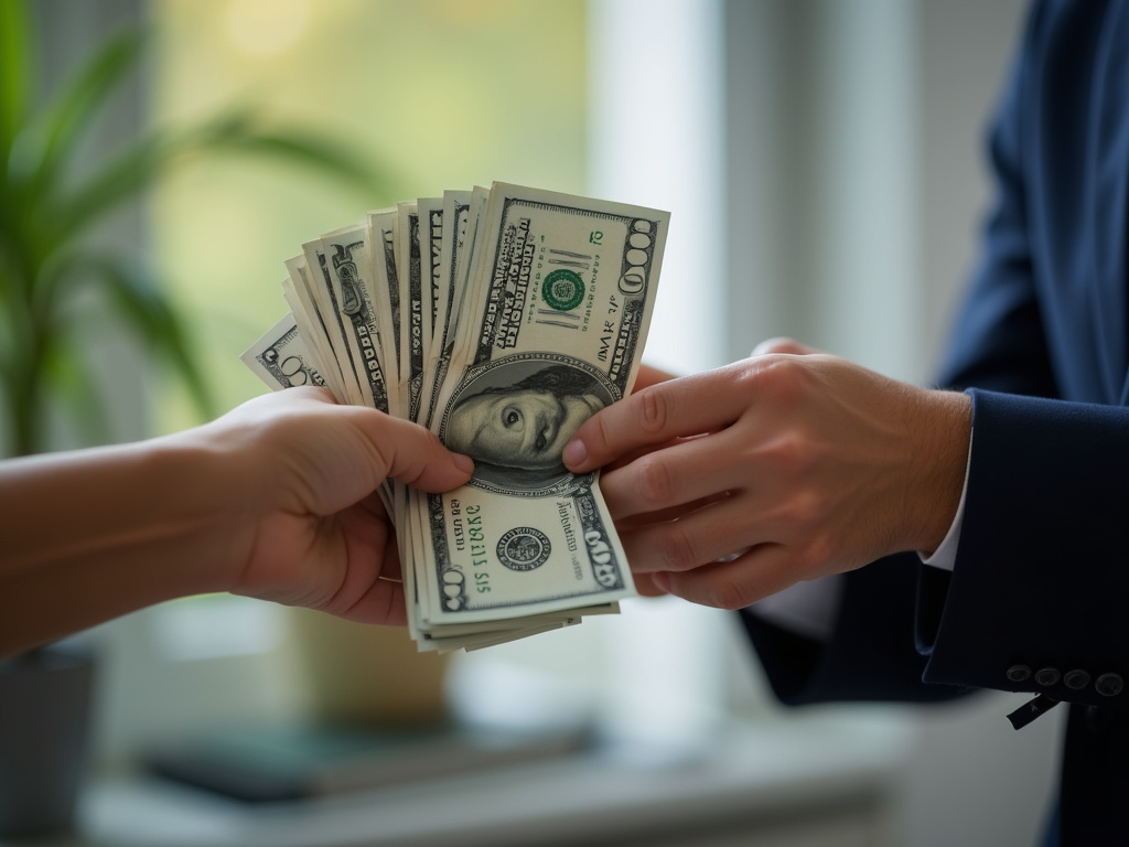 Cash handed over — title loans new jersey