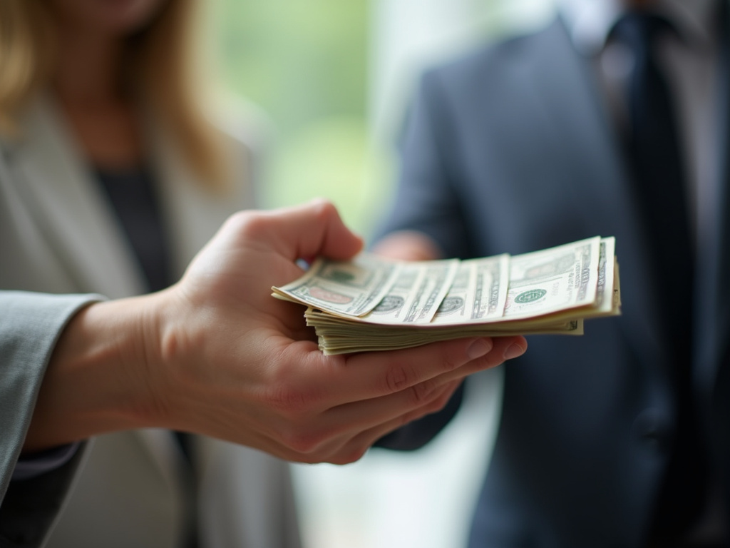 Cash handoff — title loans idaho