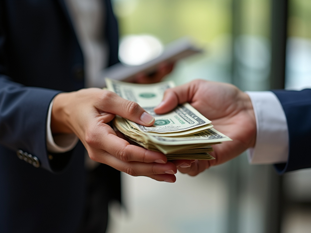 Cash handoff — title loans washington