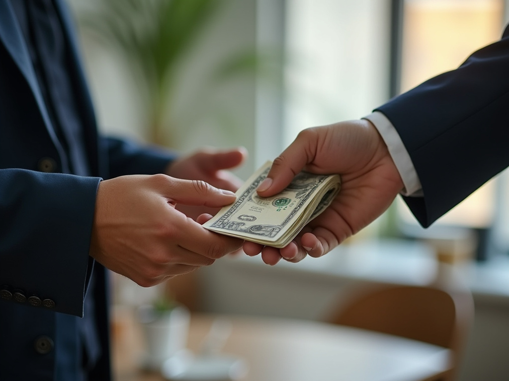 Cash handoff — title loans washington