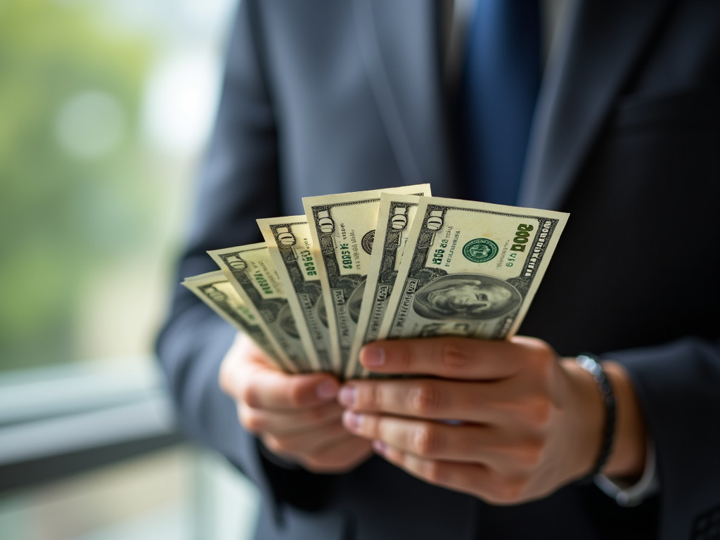 Cash in hand — car title loans