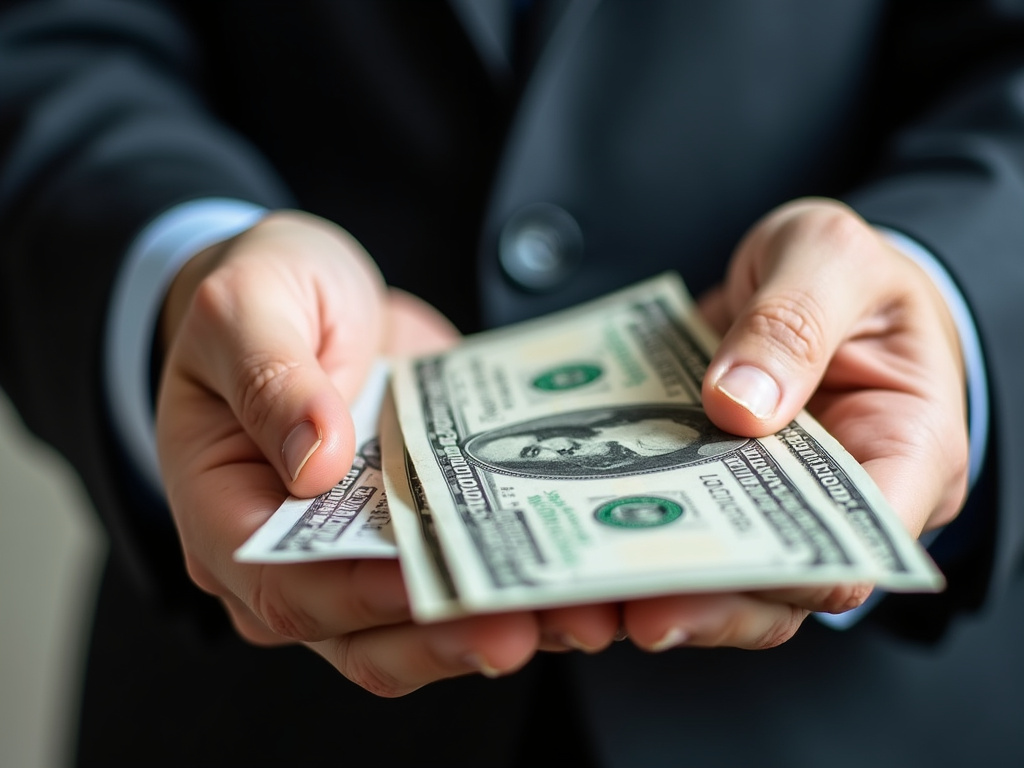 Cash in hand — title loans kansas