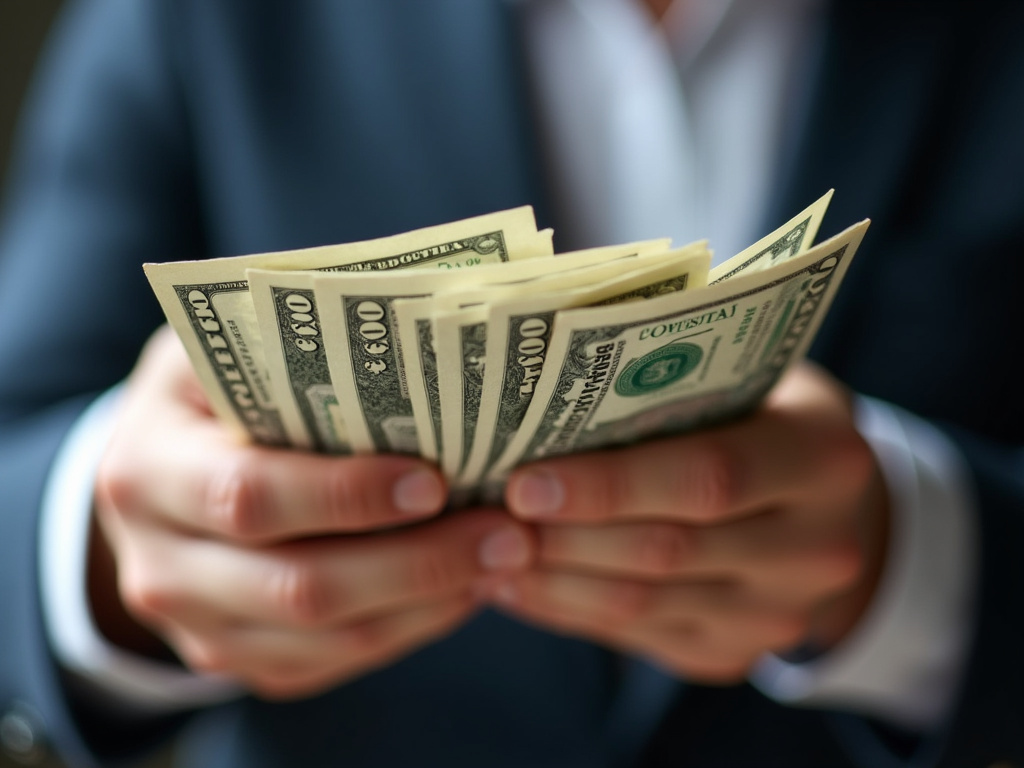 Cash in hand — title loans kansas