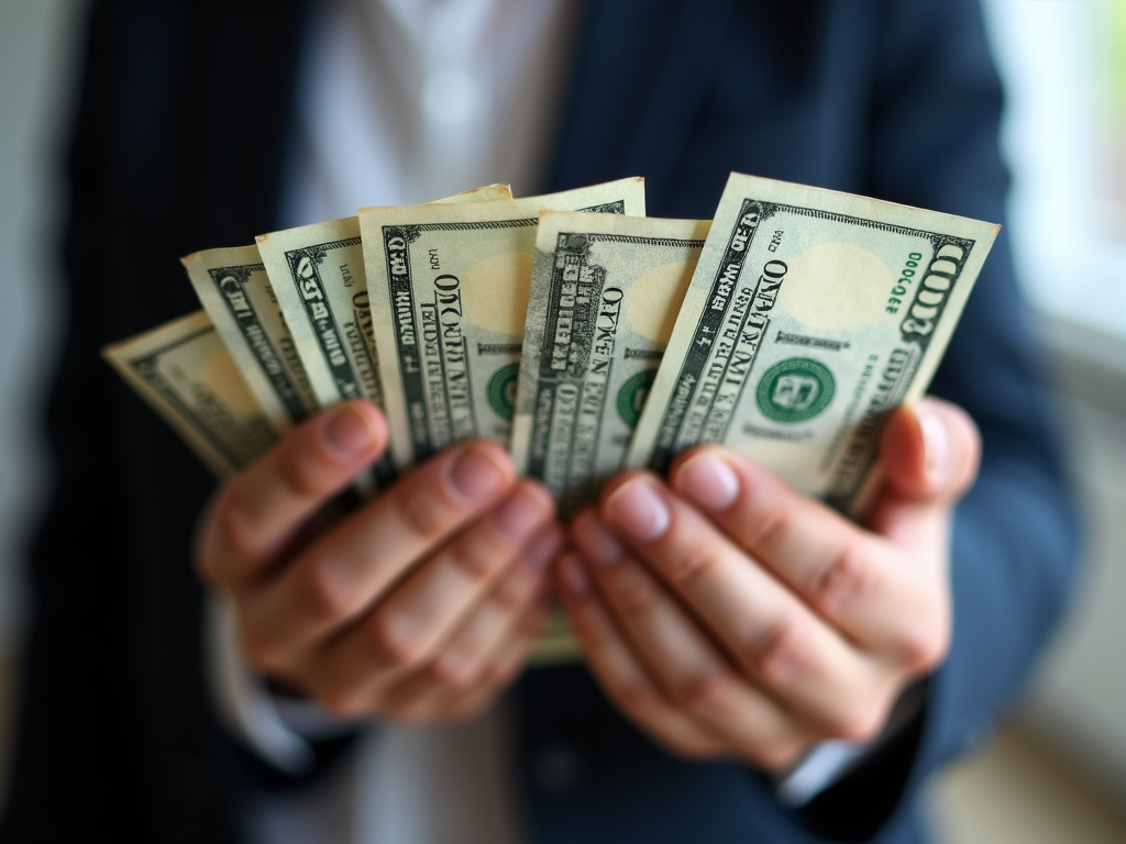 Cash in hand — title loans kansas