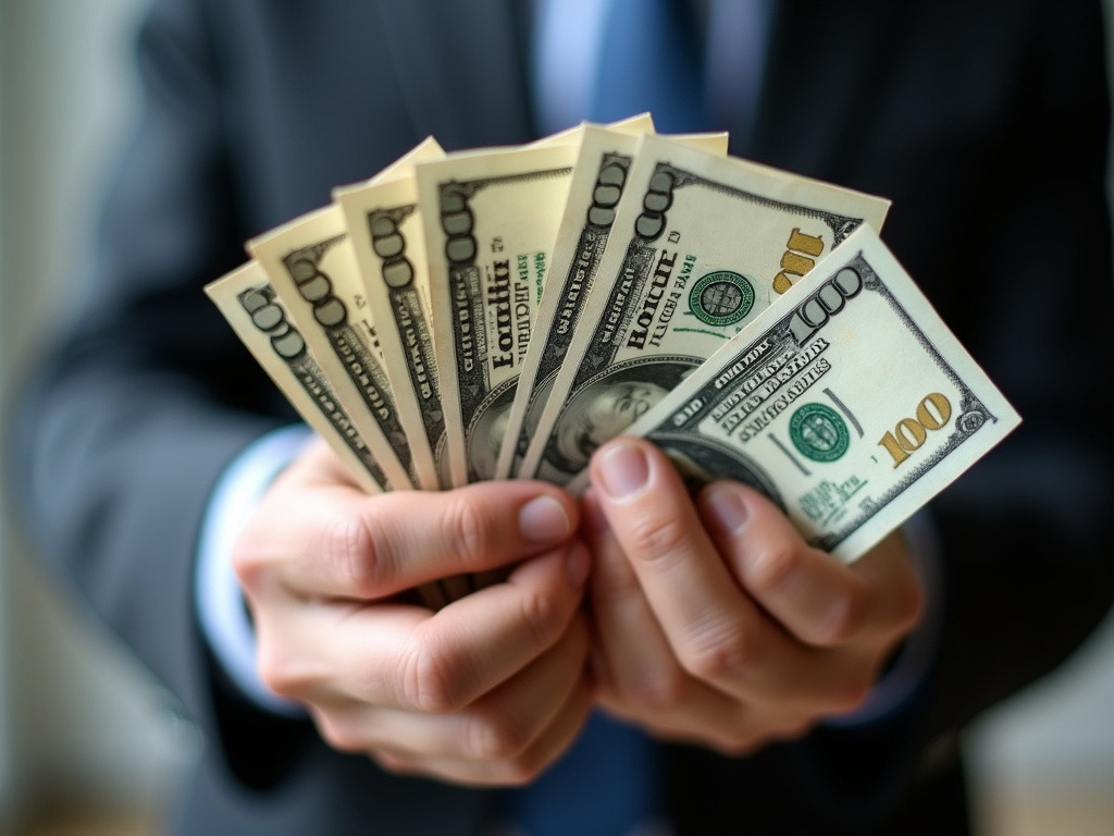Cash in hand — title loans kansas