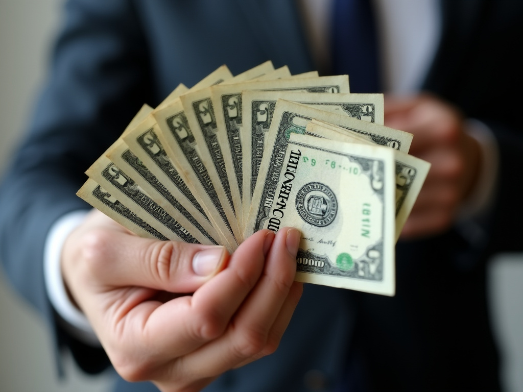 Cash in hand — title loans kansas