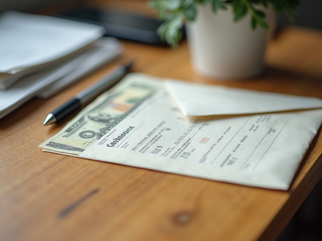 Cash payment envelope — title loans washington