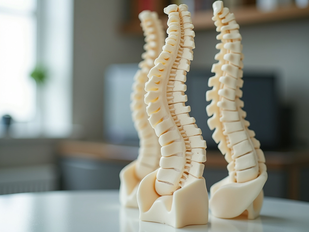 Chiropractic spine model — chiropractor austin
