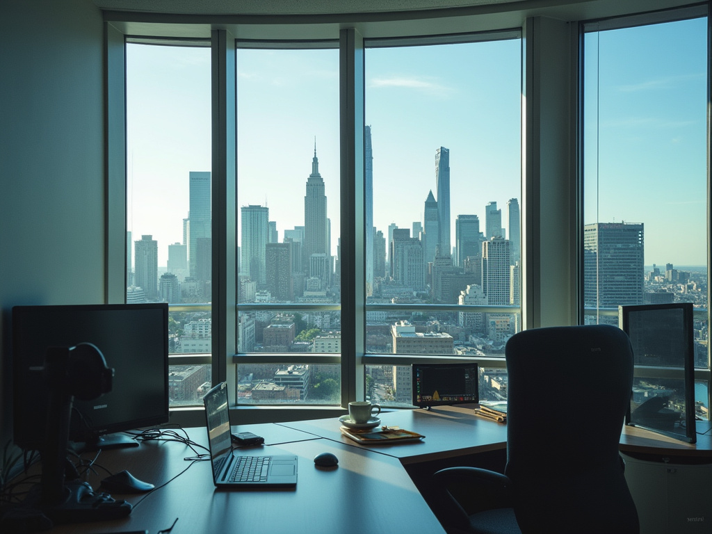 City skyline office — SEO agency Davie FL