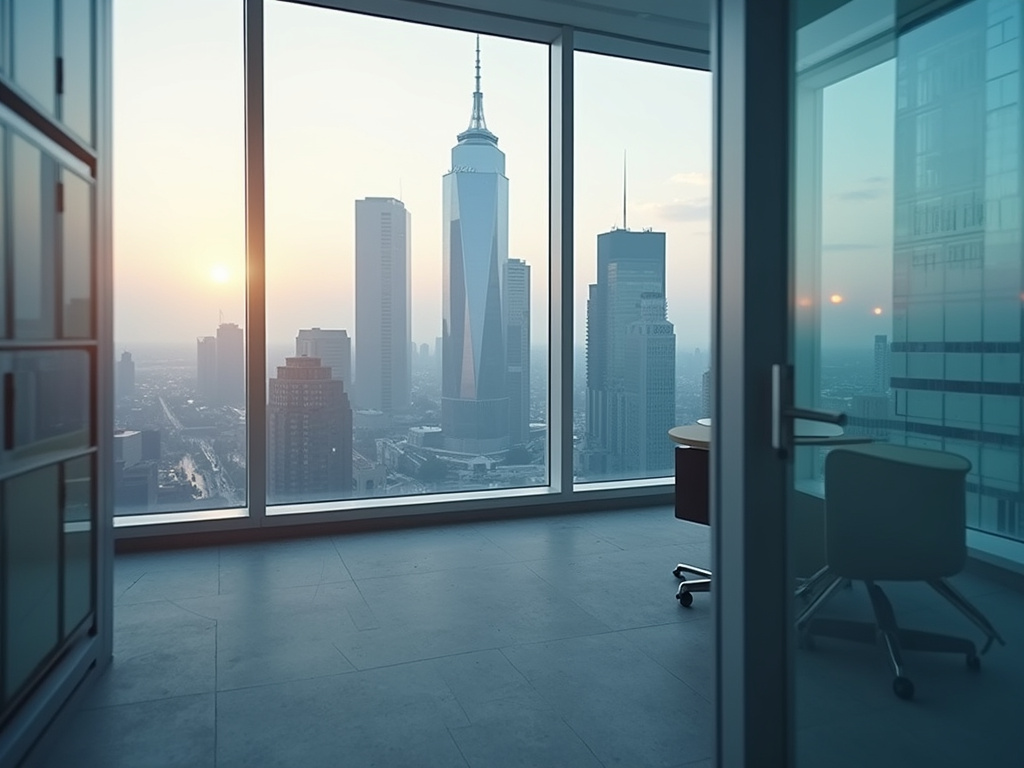 City skyline office — SEO agency Miami Beach