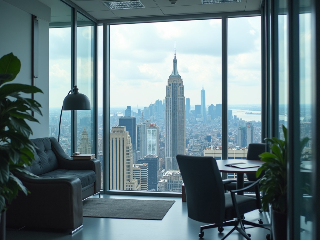 City skyline office — SEO agency Miami Beach