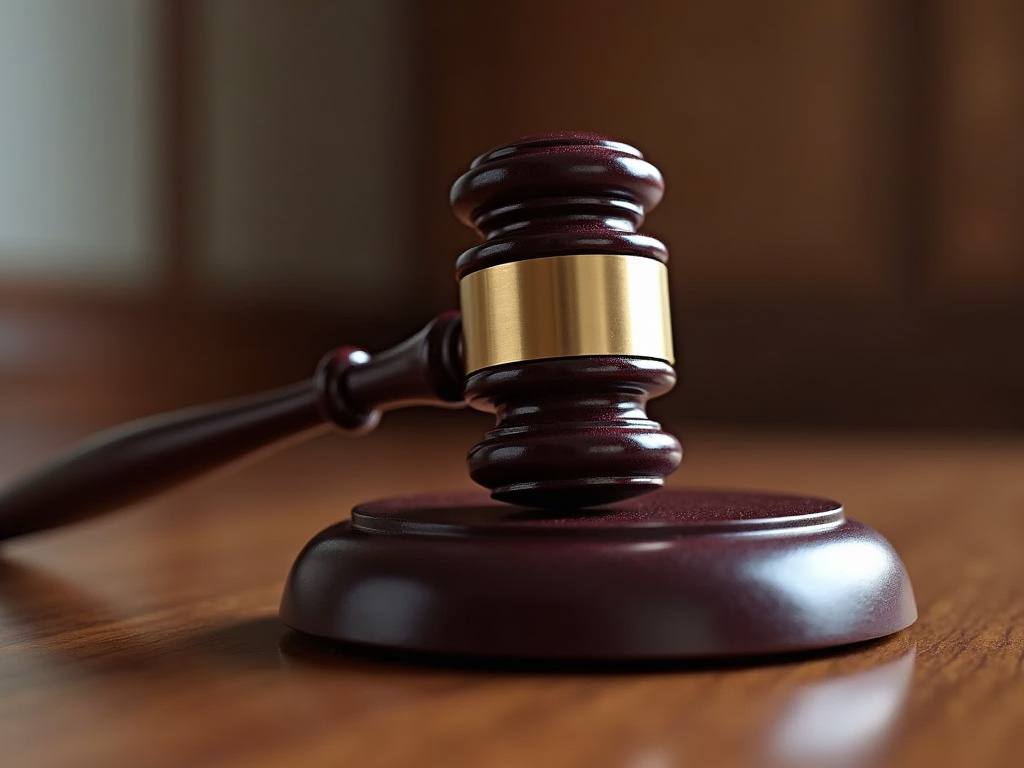 Courtroom gavel — spinal cord injury lawyer phoenix