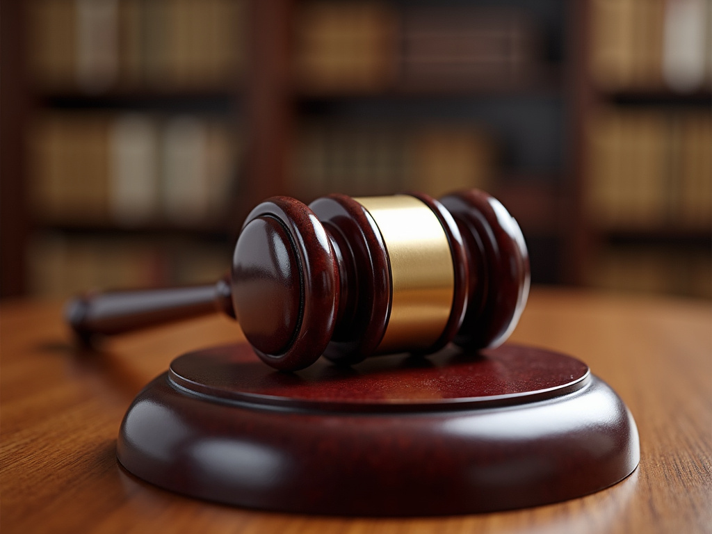 Courtroom gavel — spinal cord injury lawyer phoenix