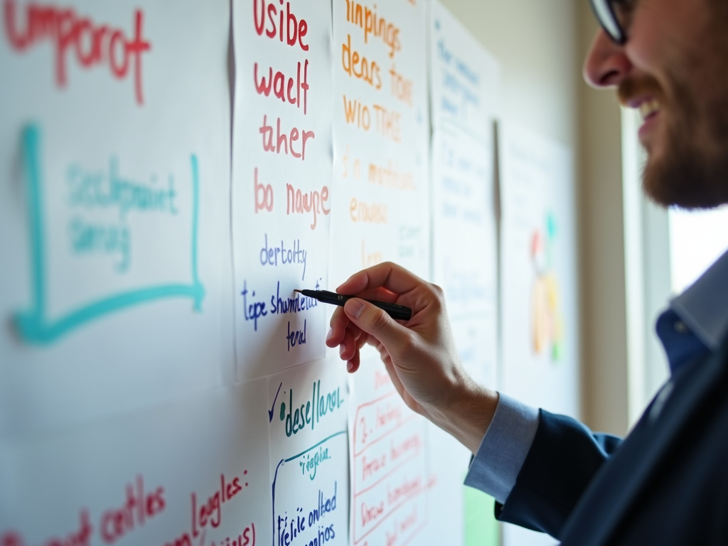 Creative brainstorm wall — BlckPanda Creative