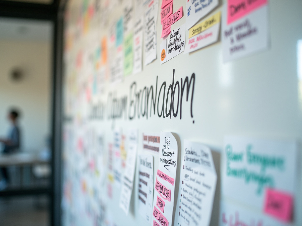 Creative brainstorm wall — BlckPanda Creative