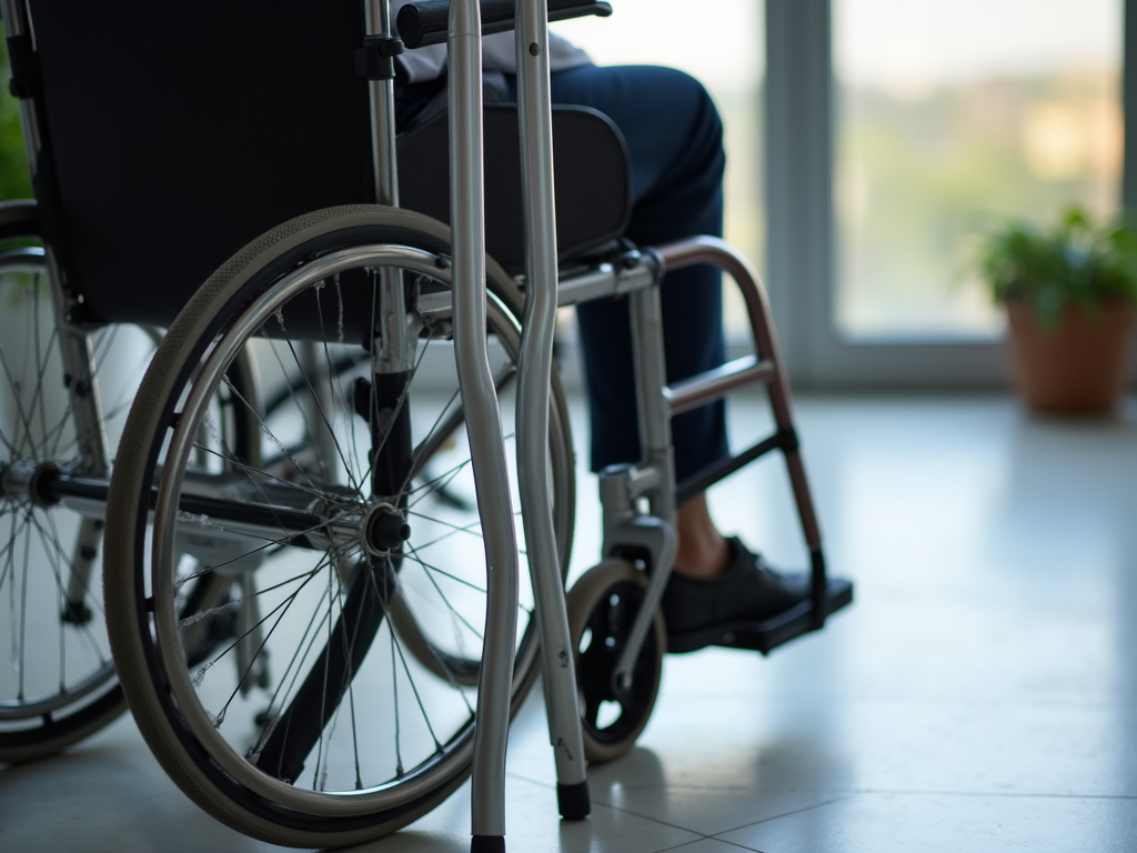 Crutches and wheelchair — accident lawyer phoenix