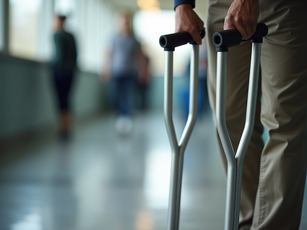 Crutches — serious injury lawyer phoenix