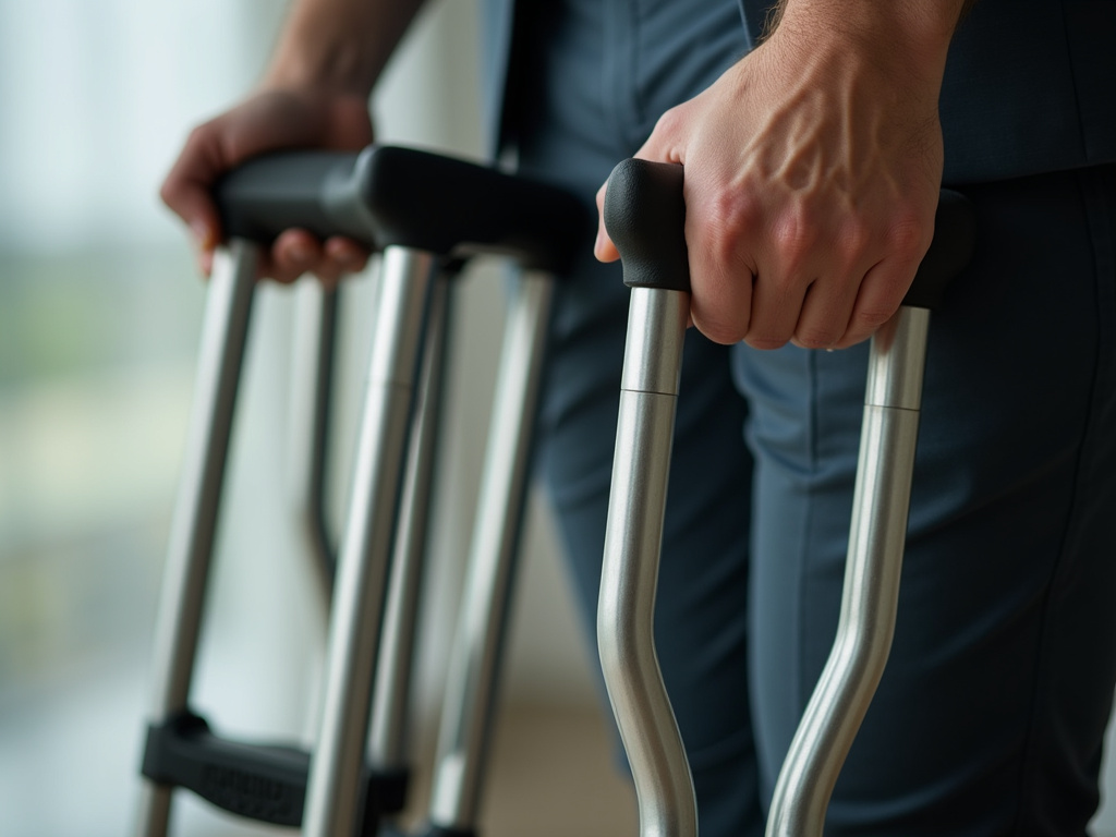 Crutches — slip and fall lawyer phoenix