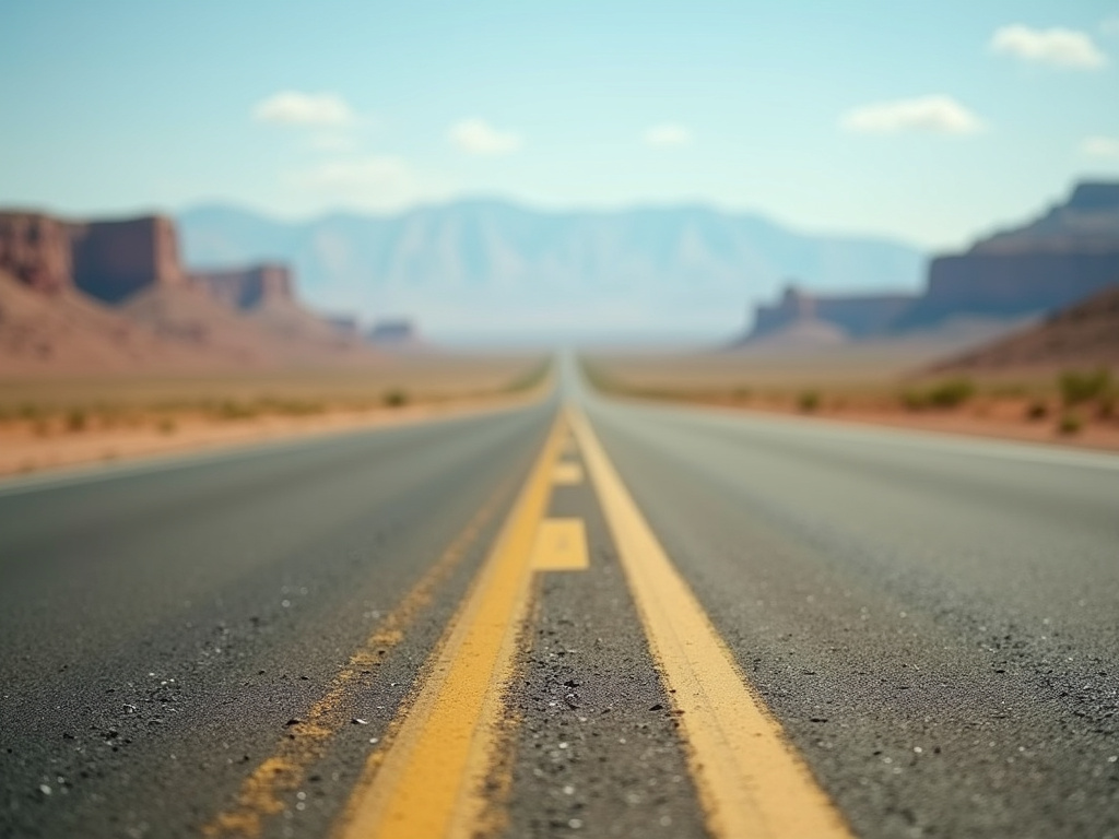 Desert highway — car accident lawyer phoenix